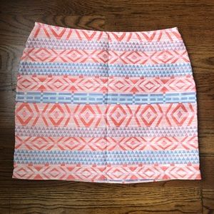 F21 Print Mini-Skirt